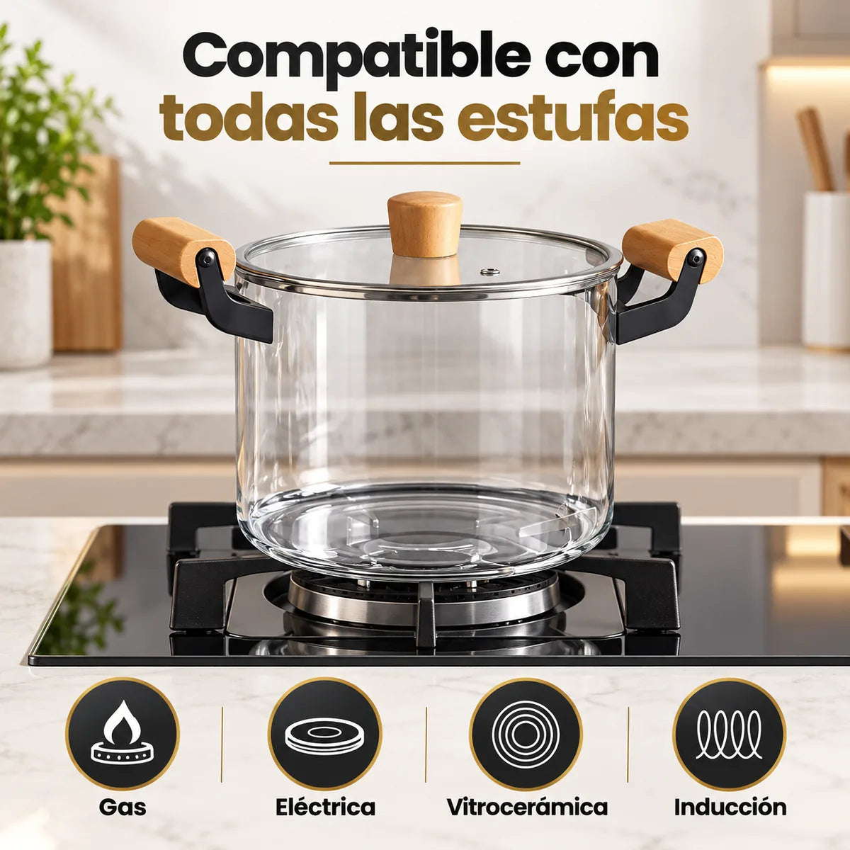 VitraCook compatible con todas las estufas