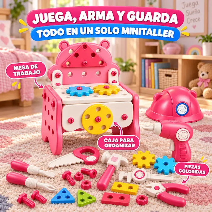 MiniTaller Montessori 92 Piezas