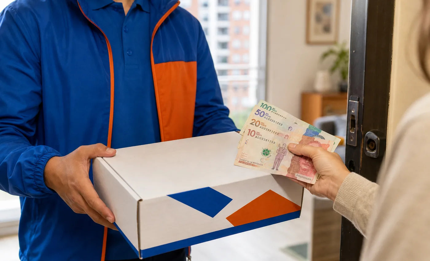 Entrega con pago en efectivo Surtibox Co.