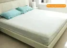 Cama tendida con sabana mas firme